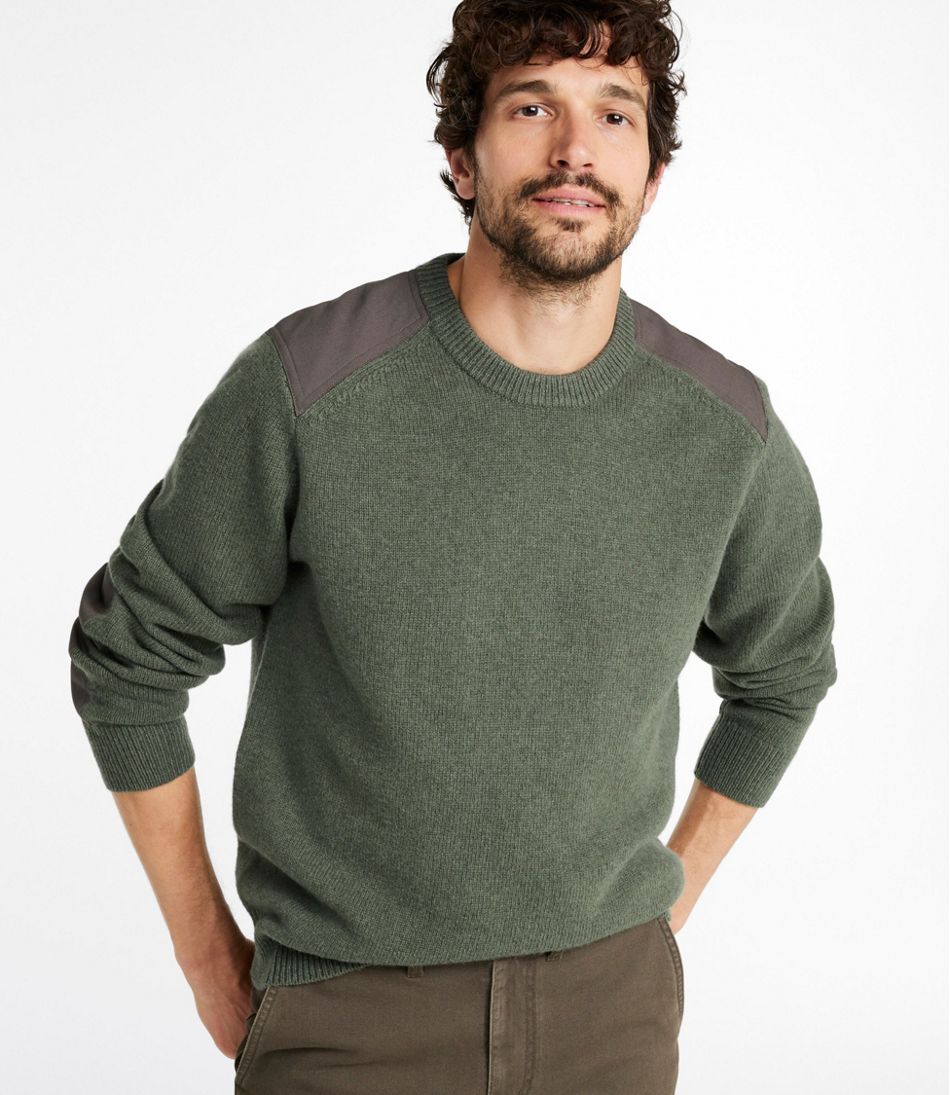 L.L.BeanMen's Maine Guide Lightweight Lambswool Sweater