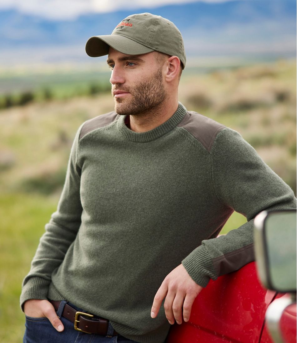 L.L.BeanMen's Maine Guide Lightweight Lambswool Sweater