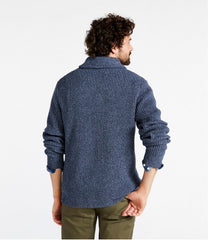 L.L.BeanMen's Organic Cotton Waffle Sweater, Cardigan