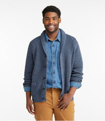 L.L.BeanMen's Organic Cotton Waffle Sweater, Cardigan