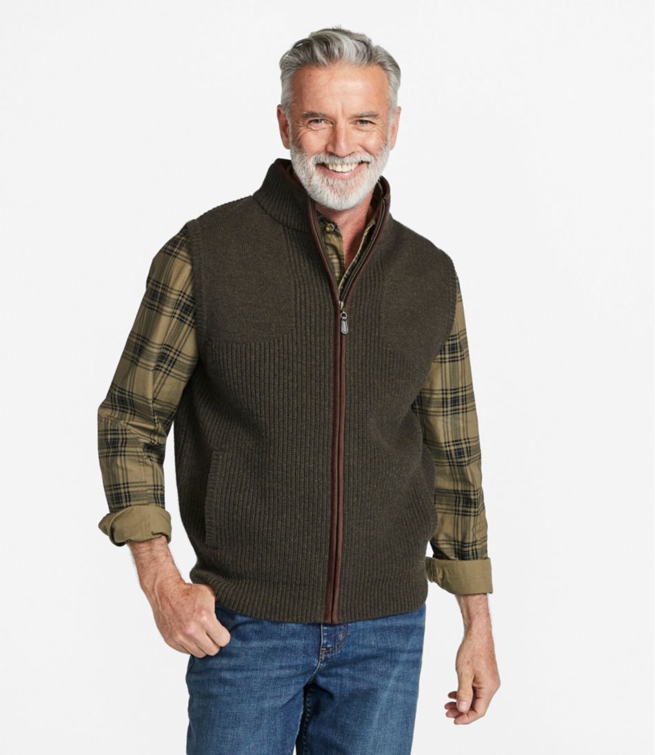 L.L.BeanMen's Waterfowl Sweater Vest