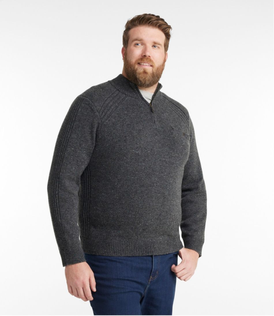 L.L.BeanMen's Rangeley Merino Sweater, Quarter-Zip