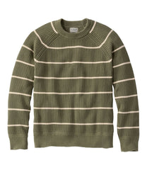 L.L.BeanMen's Mariner Rib Crew Sweater, Stripe