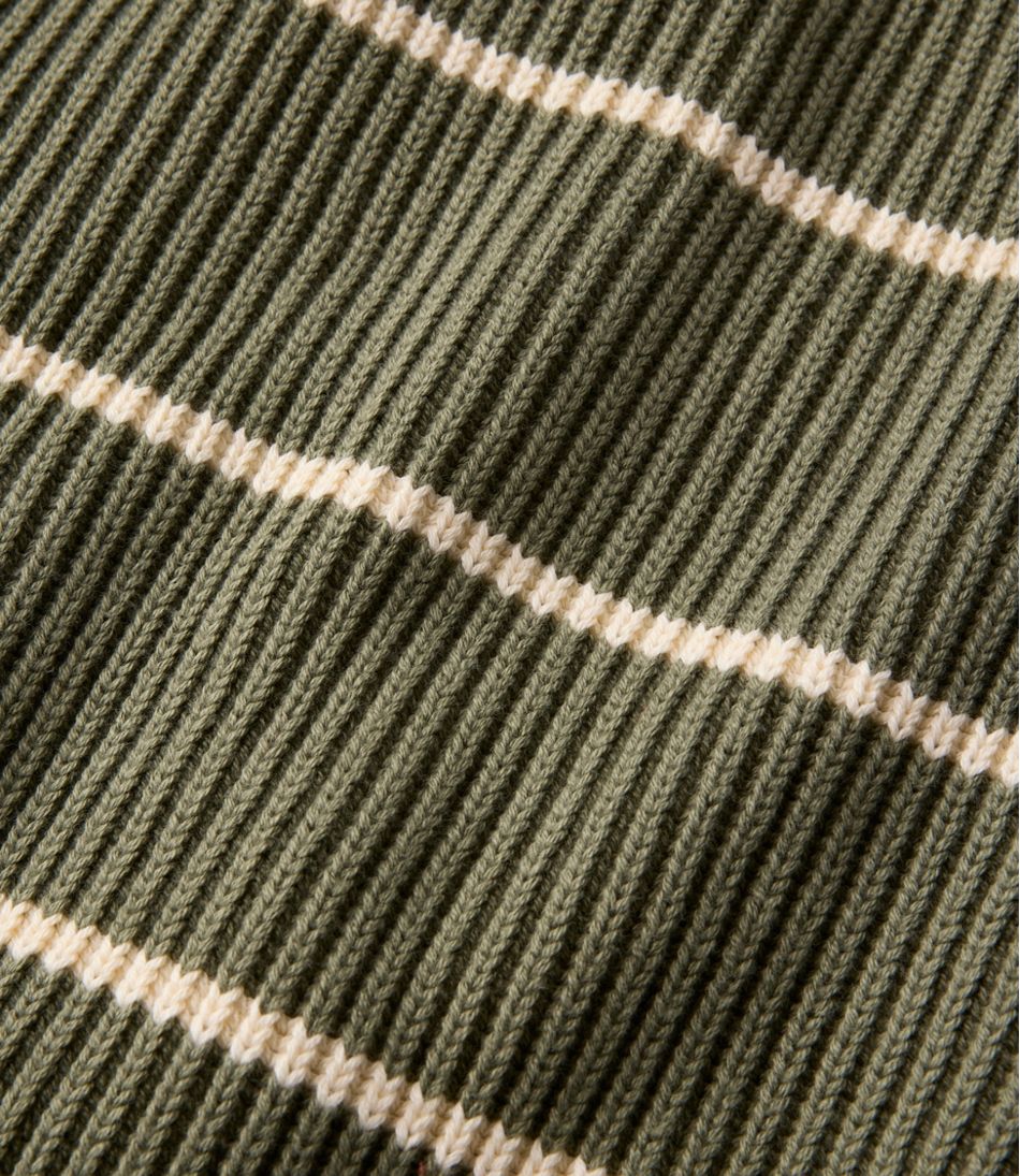 L.L.BeanMen's Mariner Rib Crew Sweater, Stripe