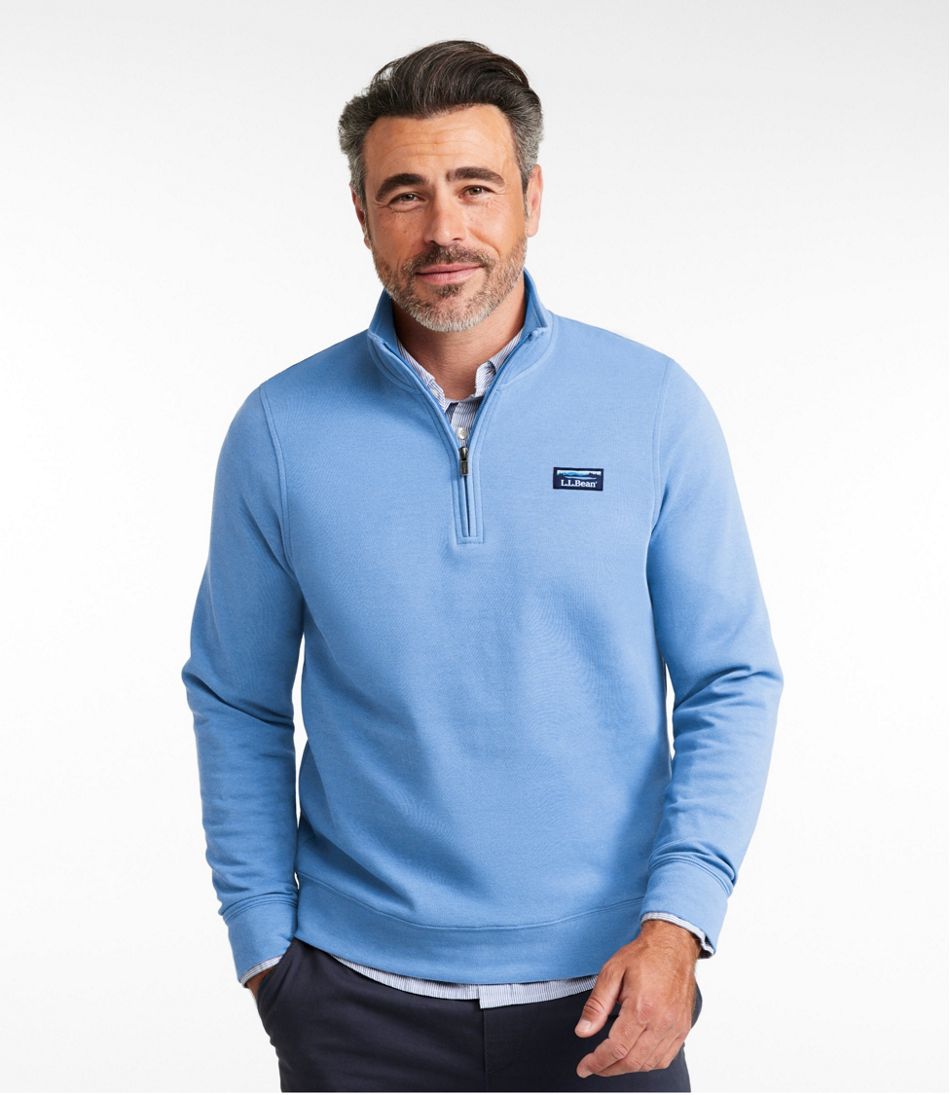 L.L.BeanMen's Comfort Stretch Performance® Piqué, Quarter-Zip Pullover