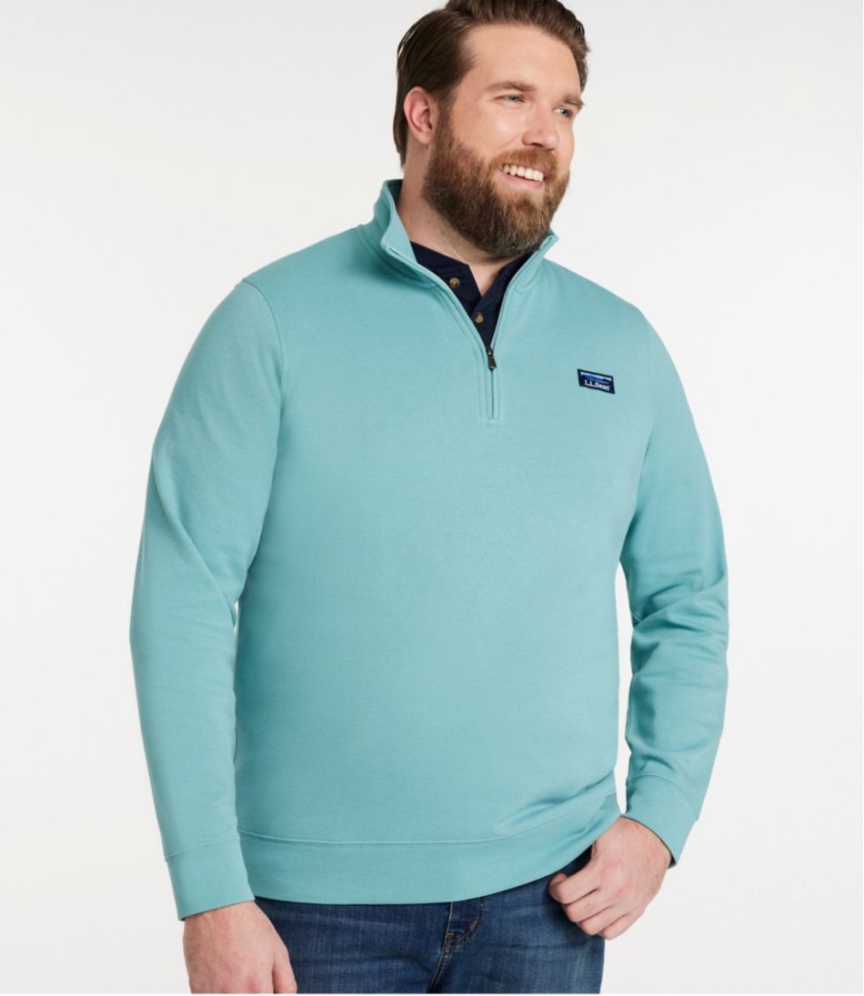 L.L.BeanMen's Comfort Stretch Performance® Piqué, Quarter-Zip Pullover