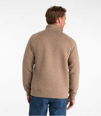 L.L.BeanMen's Quilted Sweatshirt, Mockneck