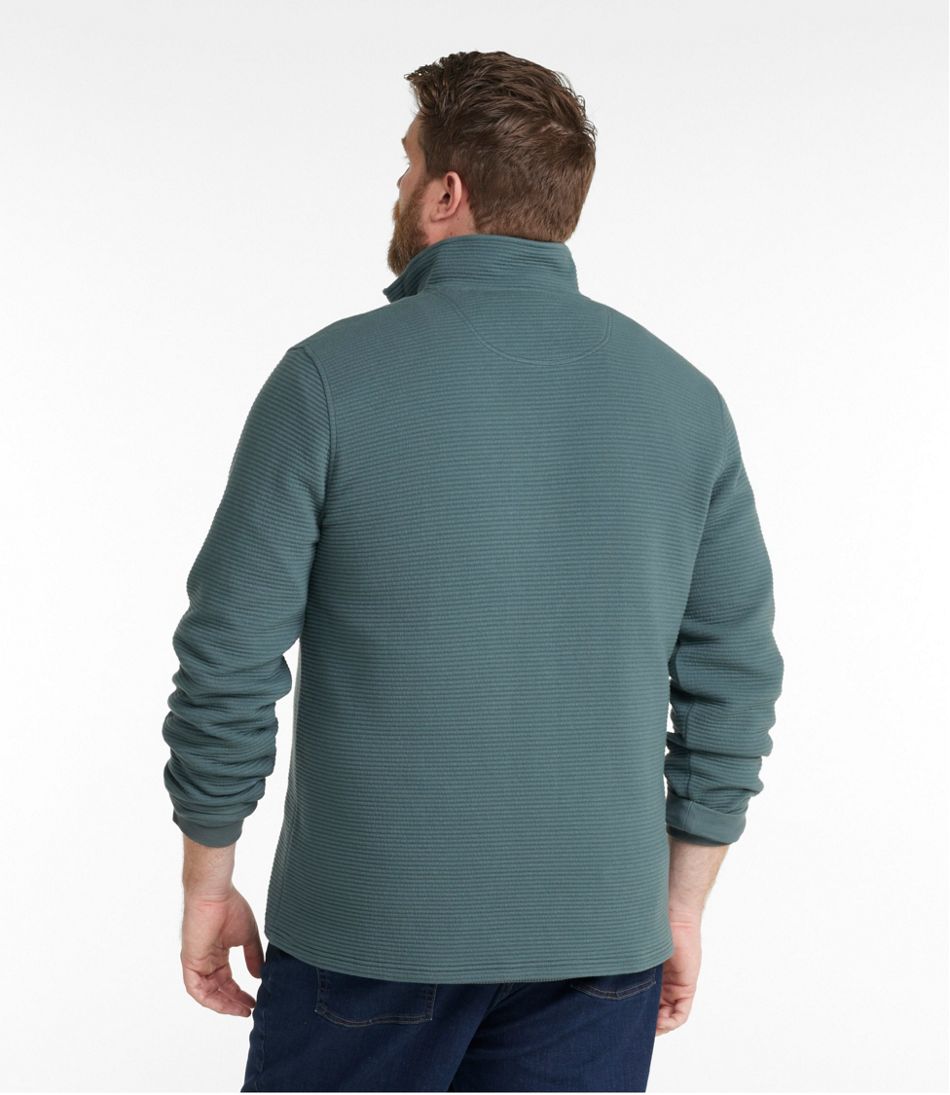 L.L.BeanMen's Lakewashed Double-Knit Quarter-Zip Pullover