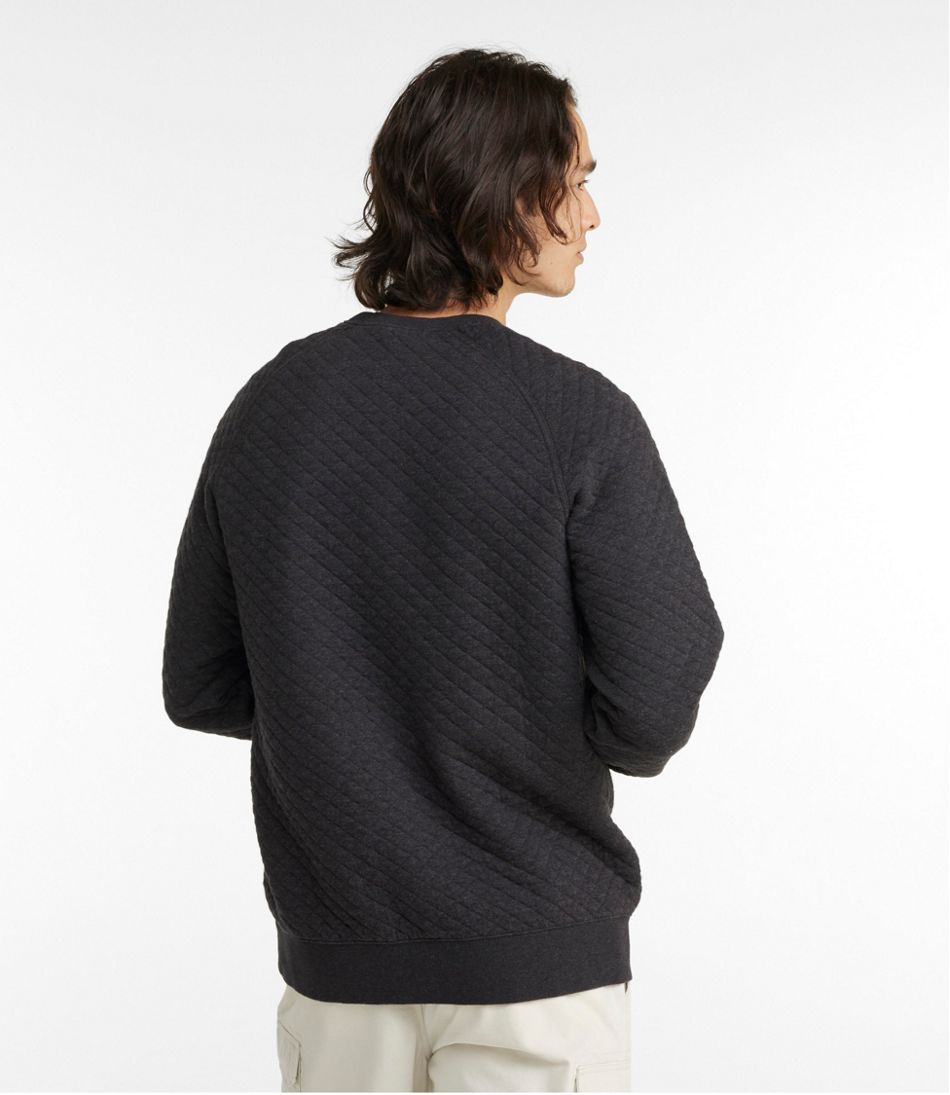 L.L.BeanMen's Quilted Sweatshirt, Crewneck