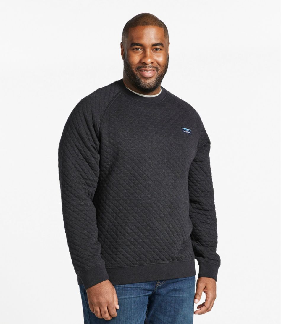 L.L.BeanMen's Quilted Sweatshirt, Crewneck