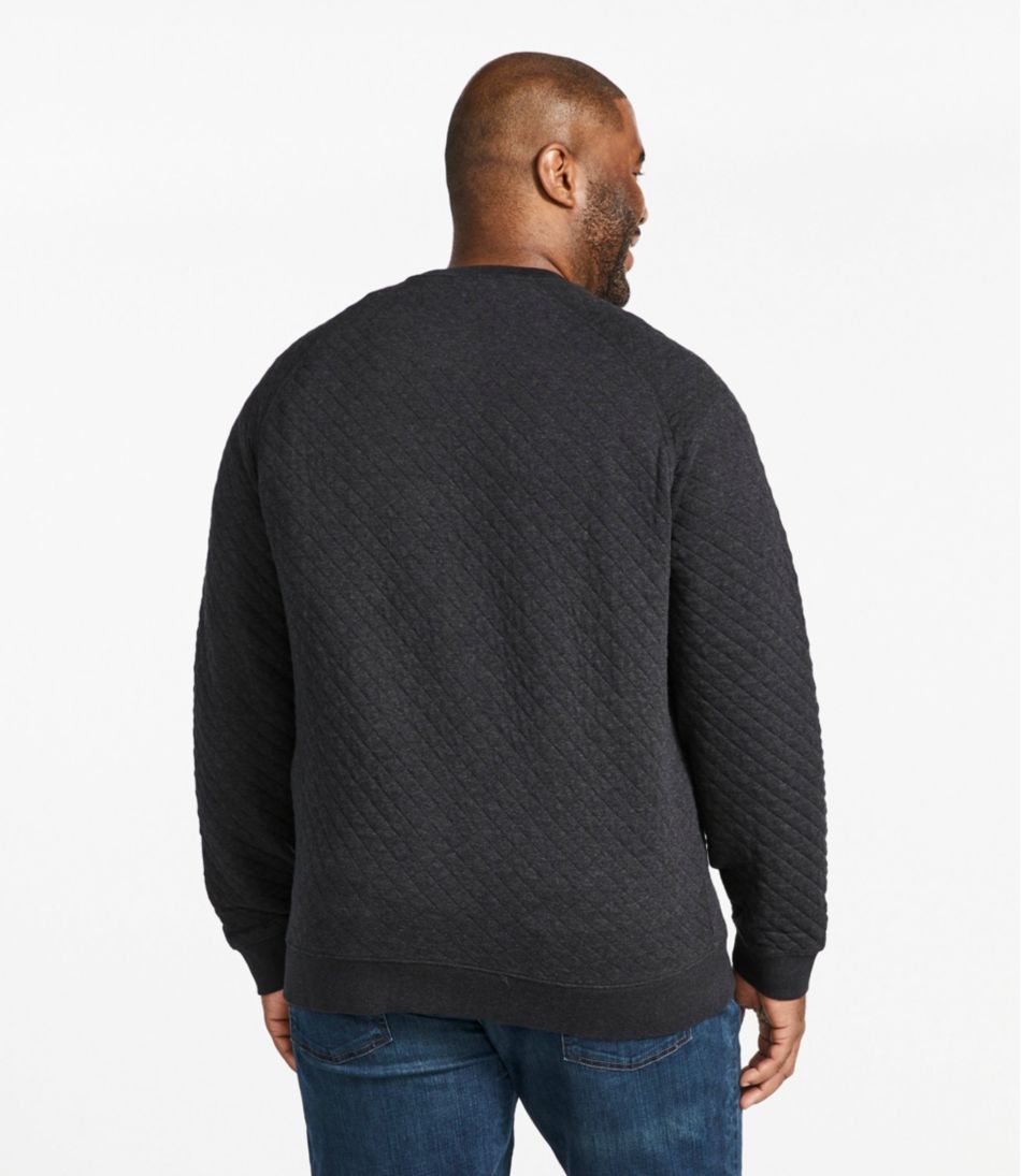 L.L.BeanMen's Quilted Sweatshirt, Crewneck