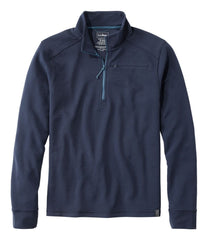 L.L.BeanMen's VentureStretch Ottoman-Rib Pullover, Quarter-Zip