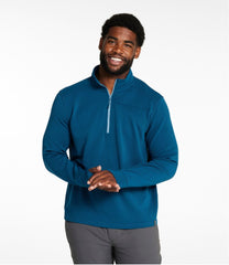 L.L.BeanMen's VentureStretch Ottoman-Rib Pullover, Quarter-Zip