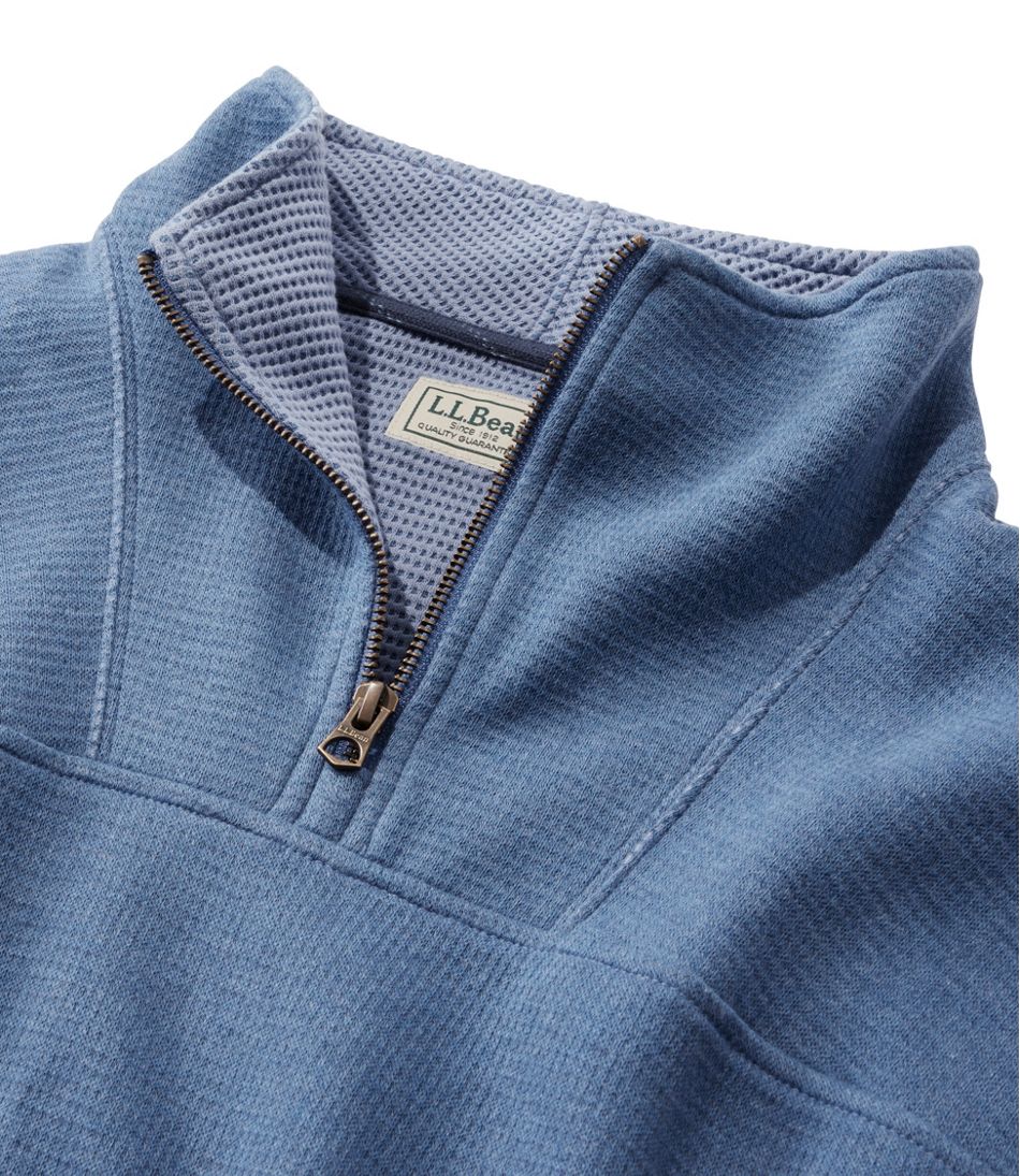 L.L.BeanMen's All Seasons Textured Sweats, Quarter-Zip