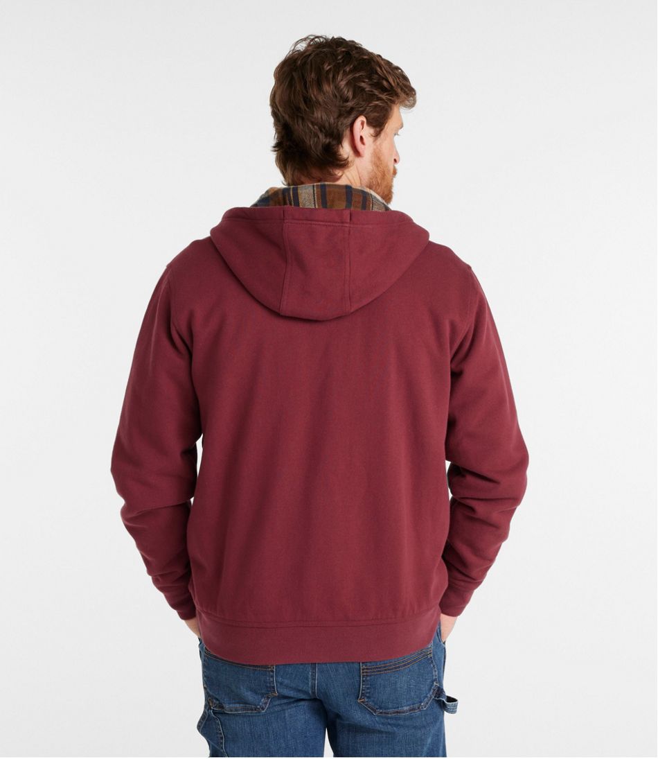 L.L.BeanMen's Katahdin Iron Works® Hooded Sweatshirt, Flannel-Lined