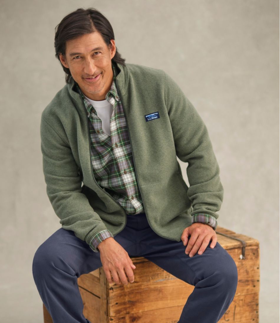 L.L.BeanMen's Lakewashed Double-Knit Full-Zip