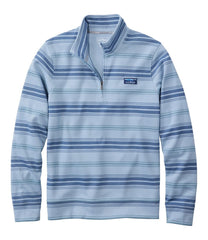 L.L.BeanMen's Comfort Stretch Performance® Piqué, Quarter-Zip Pullover, Stripe