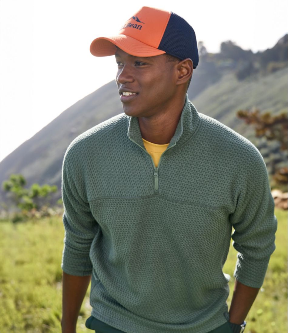 L.L.BeanMen's Ridgeknit Pullover, Quarter-Zip