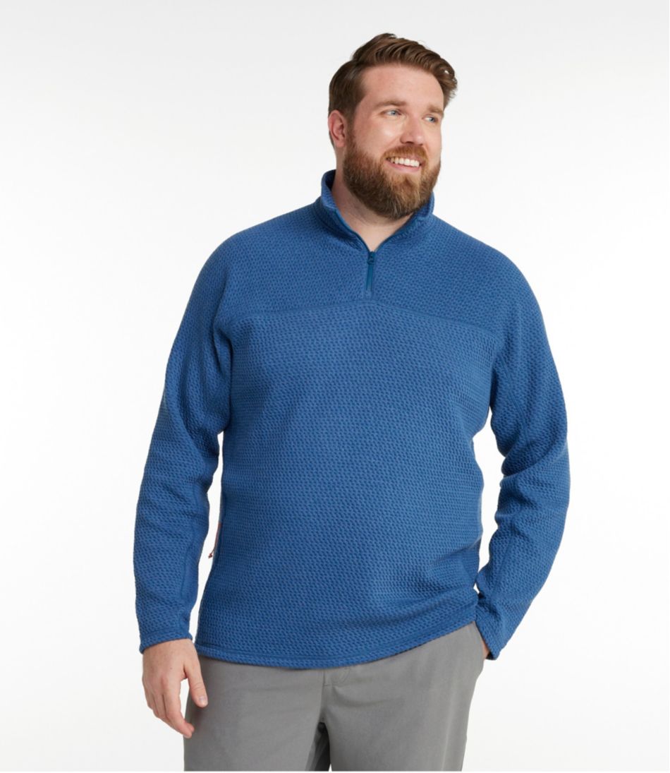 L.L.BeanMen's Ridgeknit Pullover, Quarter-Zip
