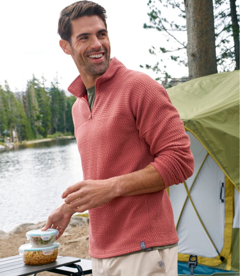L.L.BeanMen's Ridgeknit Pullover, Quarter-Zip