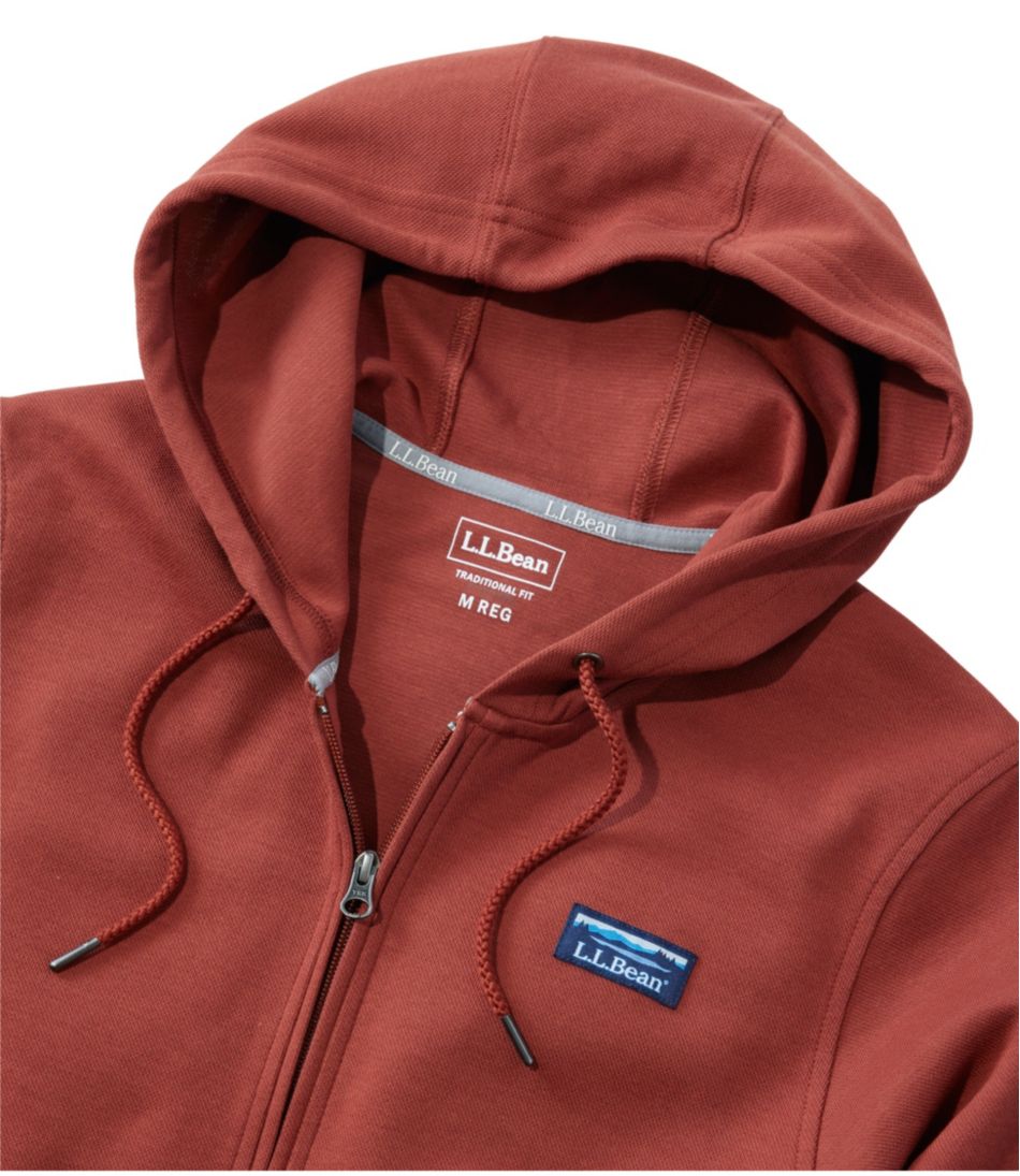 L.L.BeanMen's Comfort Stretch Performance® Piqué, Full-Zip Hoodie