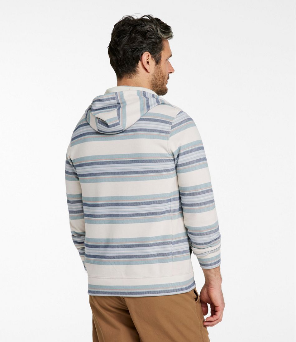 L.L.BeanMen's Comfort Stretch Performance® Piqué, Full-Zip Hoodie, Stripe