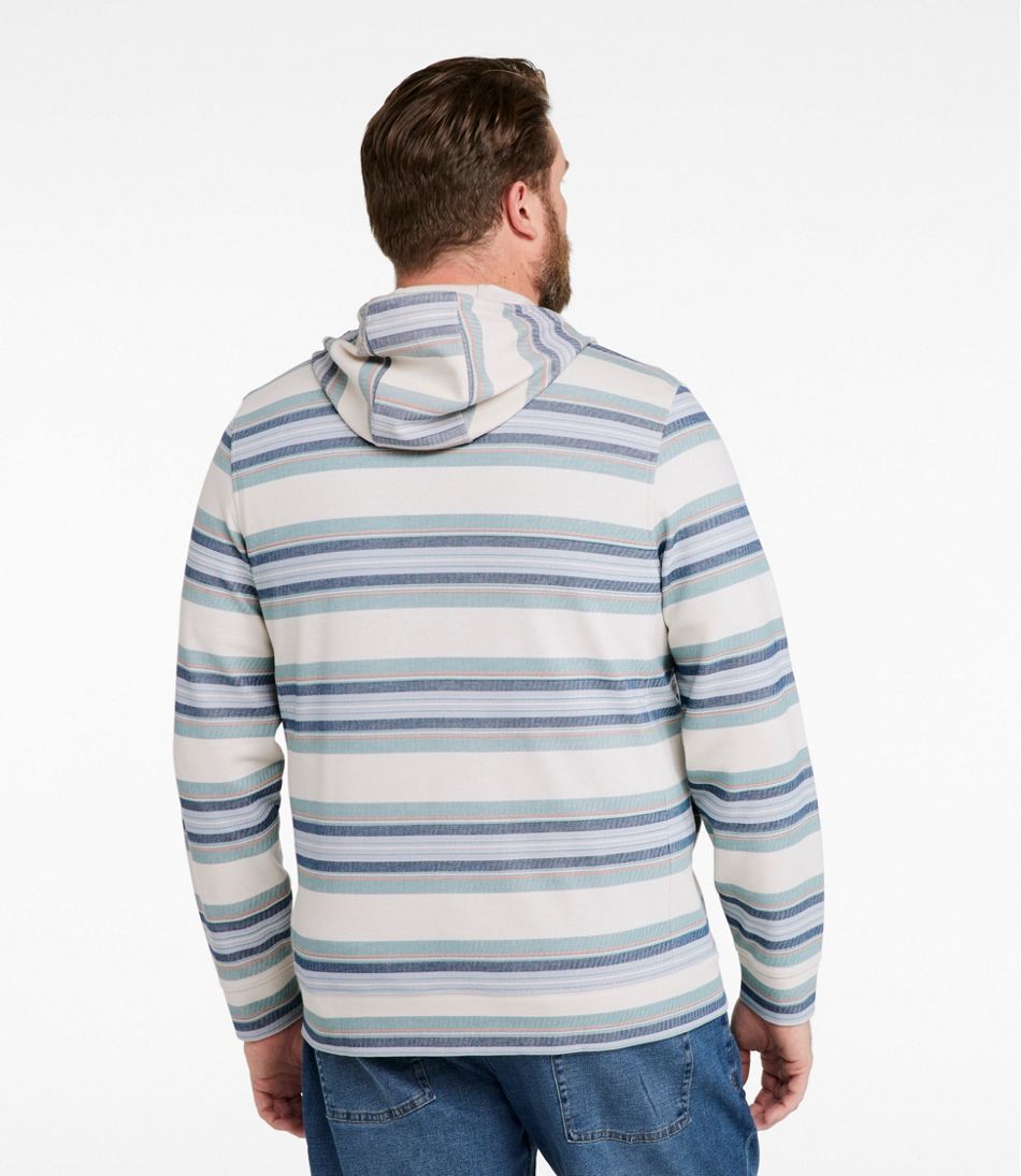 L.L.BeanMen's Comfort Stretch Performance® Piqué, Full-Zip Hoodie, Stripe