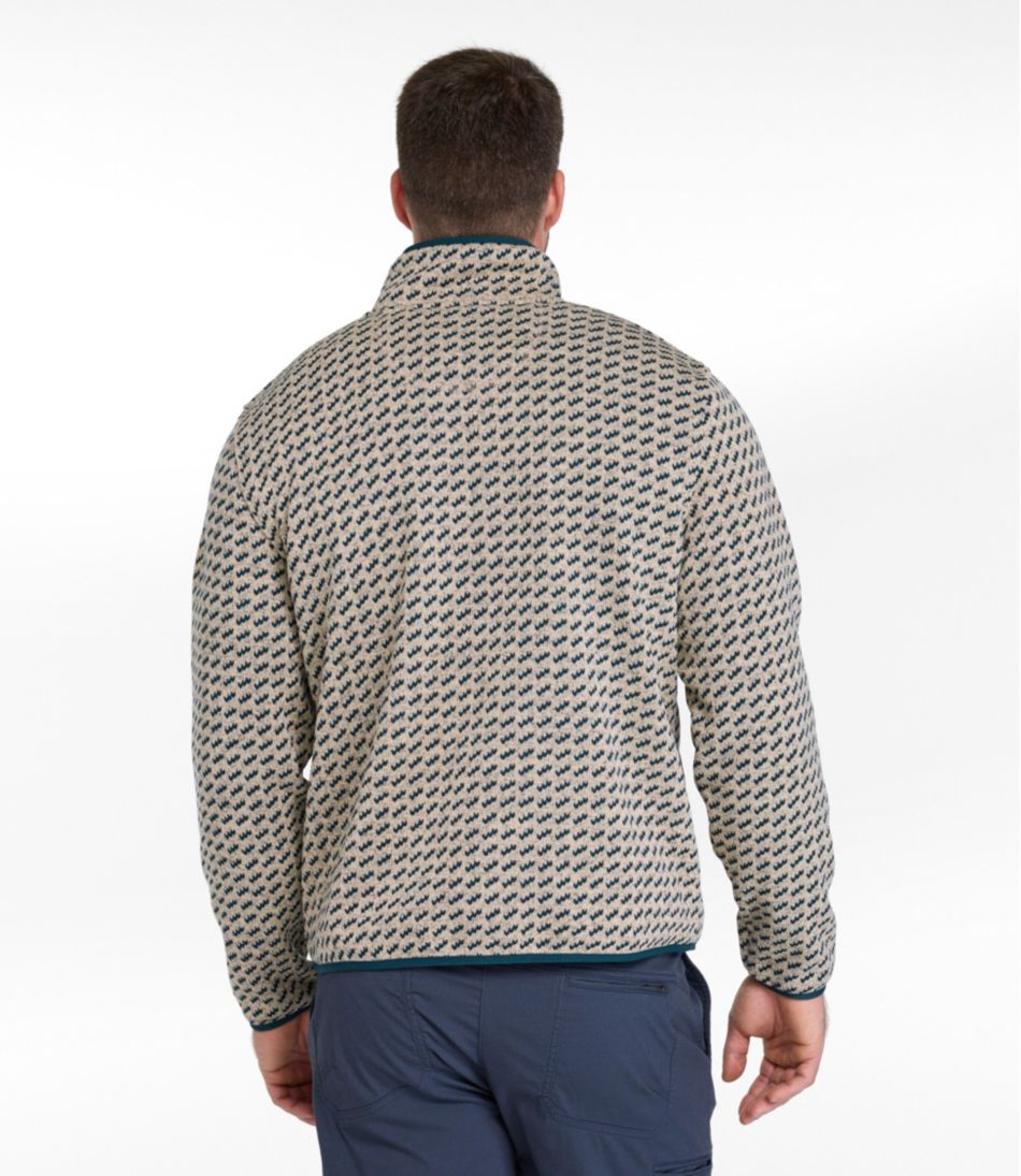 L.L.BeanMen's Sweater Fleece Pullover, Print