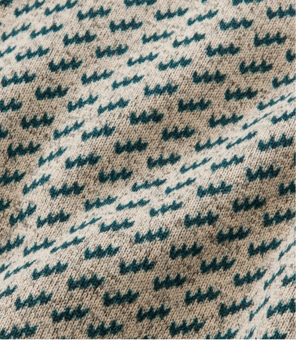 L.L.BeanMen's Sweater Fleece Pullover, Print