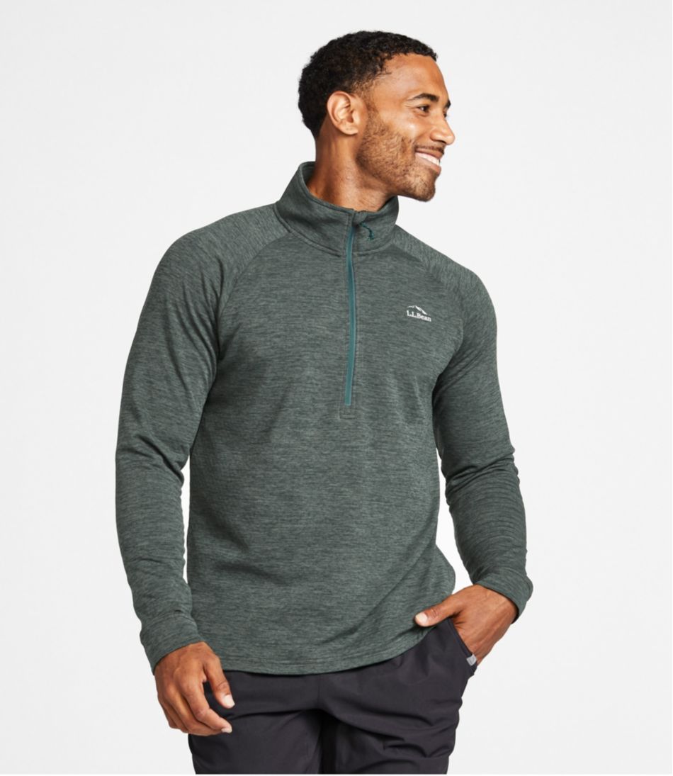 L.L.BeanMen's Adventure Grid Fleece, Quarter-Zip