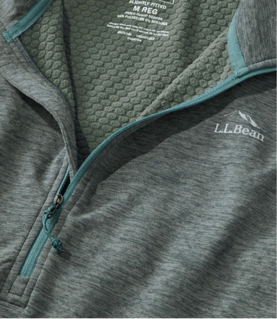 L.L.BeanMen's Adventure Grid Fleece, Quarter-Zip