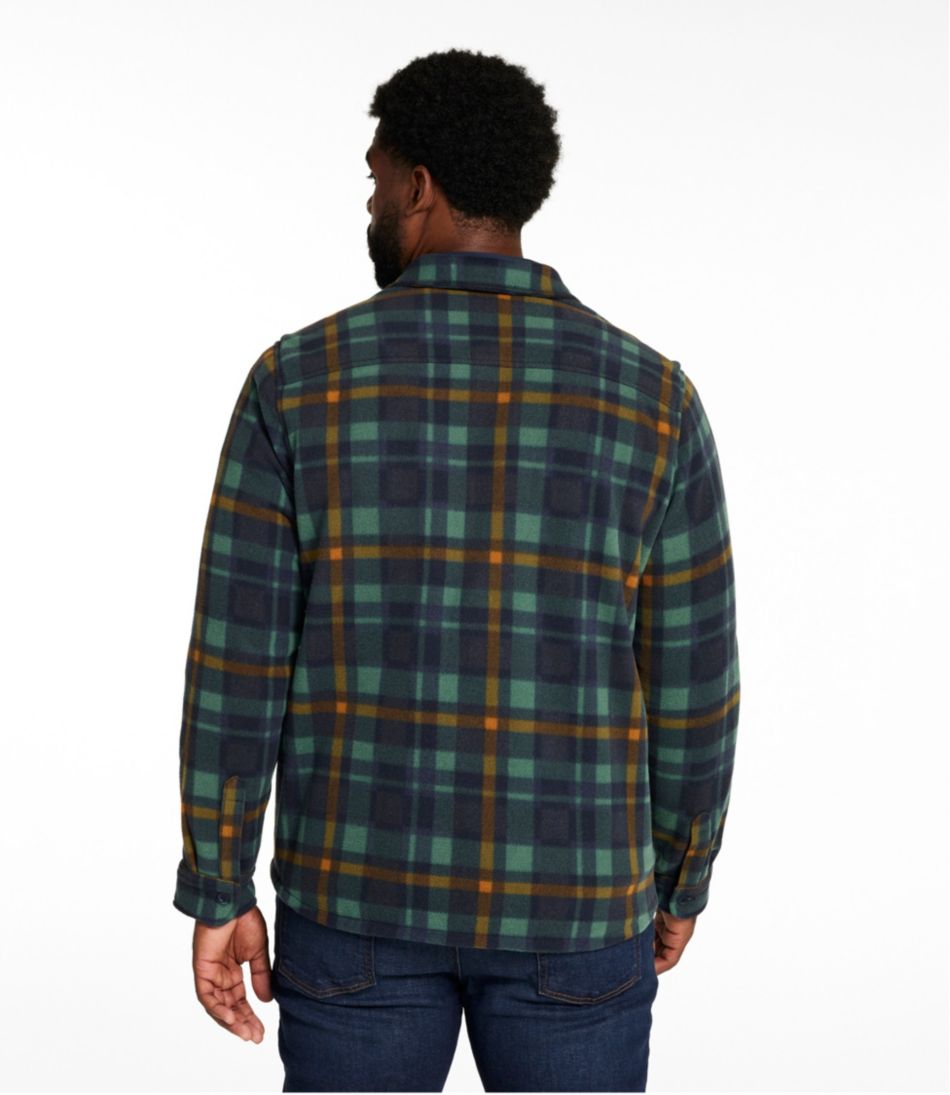 L.L.BeanMen's Bean's Mariner Fleece Shirt, Print