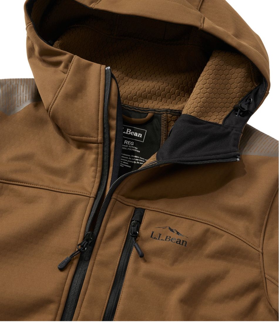 L.L.BeanMen's Ridge Runner Softshell Jacket, Solid