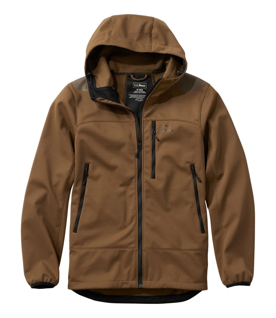 L.L.BeanMen's Ridge Runner Softshell Jacket, Solid