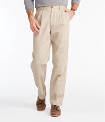 L.L.BeanMen's Wrinkle-Free Double L® Chinos, Natural Fit, Hidden Comfort, Pleated