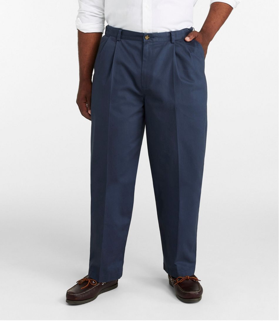L.L.BeanMen's Wrinkle-Free Double L® Chinos, Natural Fit, Hidden Comfort, Pleated
