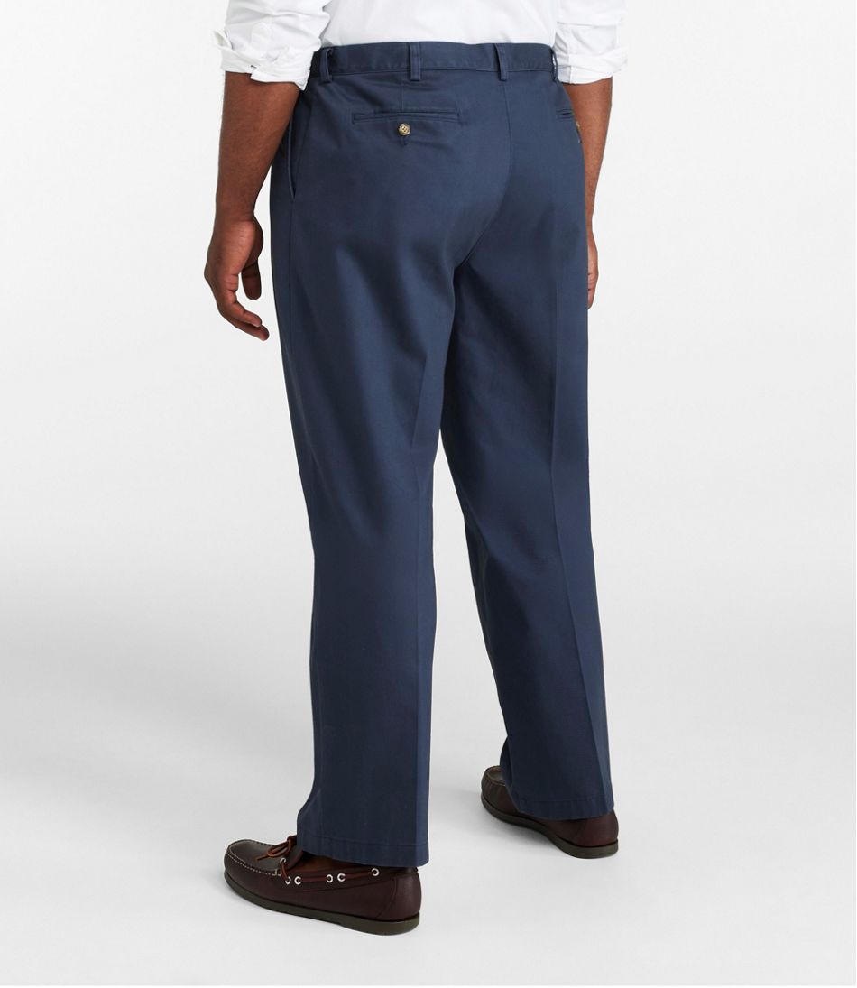 L.L.BeanMen's Wrinkle-Free Double L® Chinos, Natural Fit, Hidden Comfort, Pleated