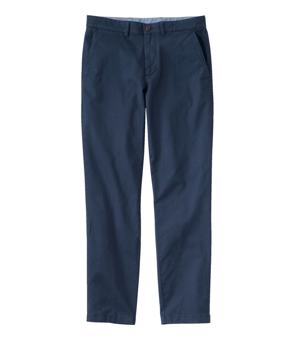 L.L.BeanMen's Lakewashed® Stretch Khakis, Standard Athletic Fit, Tapered Leg