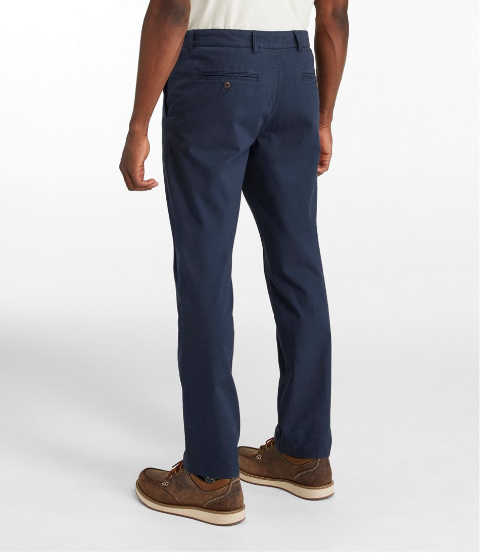 L.L.BeanMen's Lakewashed® Stretch Khakis, Standard Athletic Fit, Tapered Leg