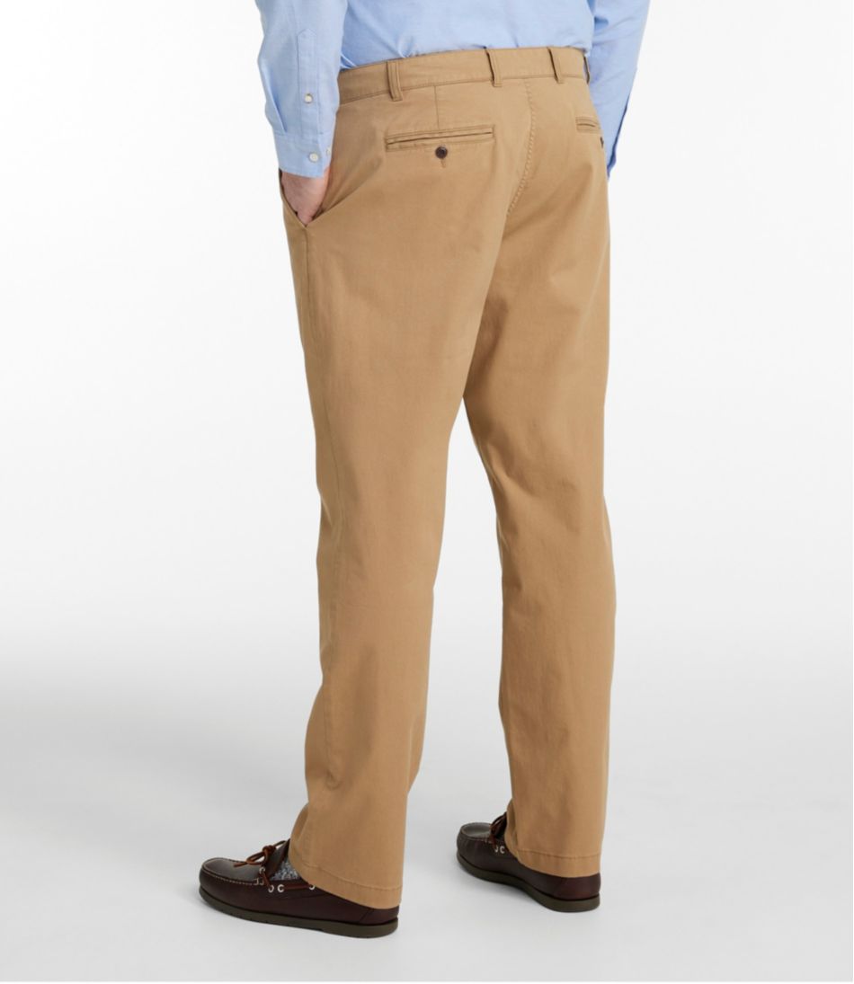 L.L.BeanMen's Lakewashed® Stretch Khakis, Standard Athletic Fit, Tapered Leg