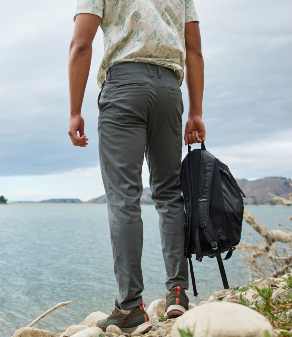 L.L.BeanMen's Explorer Ripstop Pants, Fixed Waist, Standard Fit, Tapered Leg