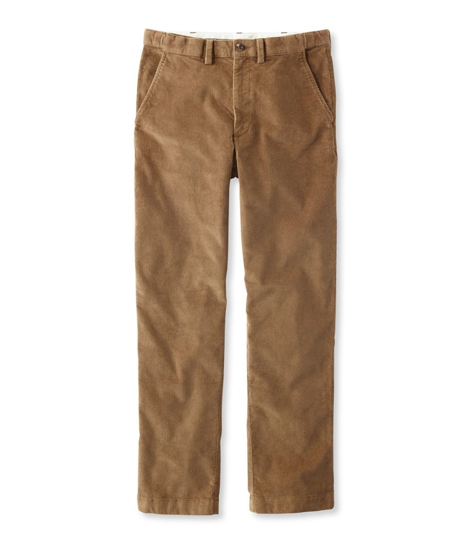 L.L.BeanMen's Stretch Country Corduroy Pants, Natural Fit, Plain Front, Hidden Comfort