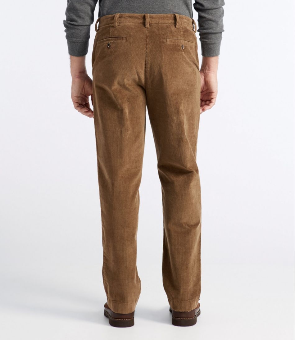 L.L.BeanMen's Stretch Country Corduroy Pants, Natural Fit, Plain Front, Hidden Comfort
