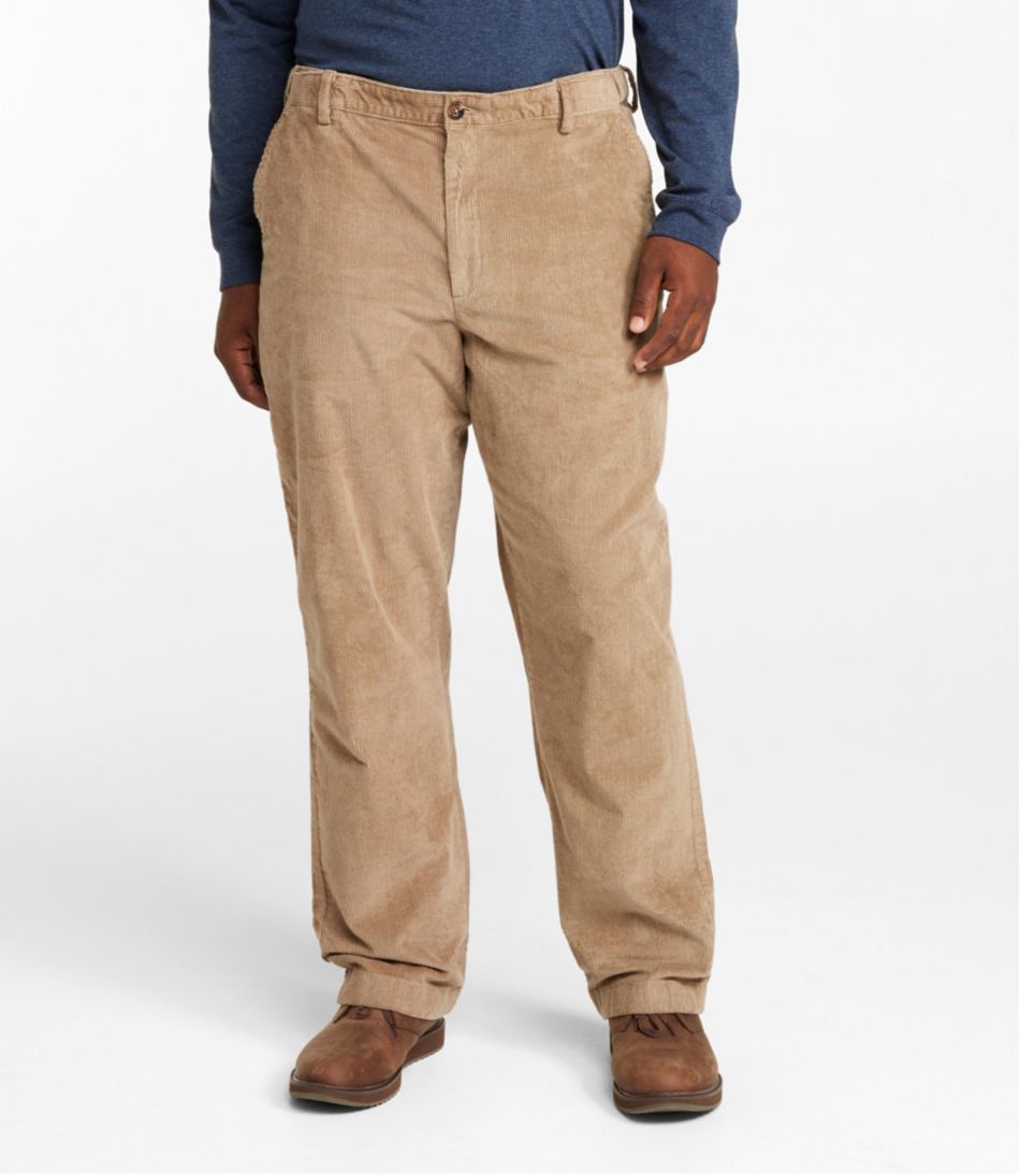 L.L.BeanMen's Stretch Country Corduroy Pants, Natural Fit, Plain Front, Hidden Comfort