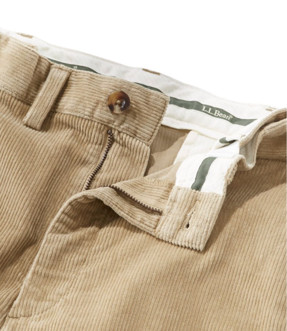 L.L.BeanMen's Stretch Country Corduroy Pants, Natural Fit, Plain Front, Hidden Comfort