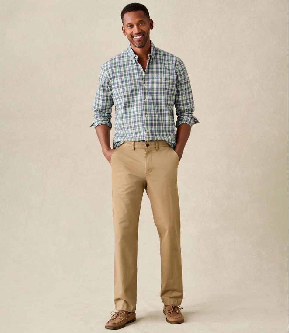 L.L.BeanMen's Lakewashed® Stretch Khakis, Standard Fit, Straight Leg