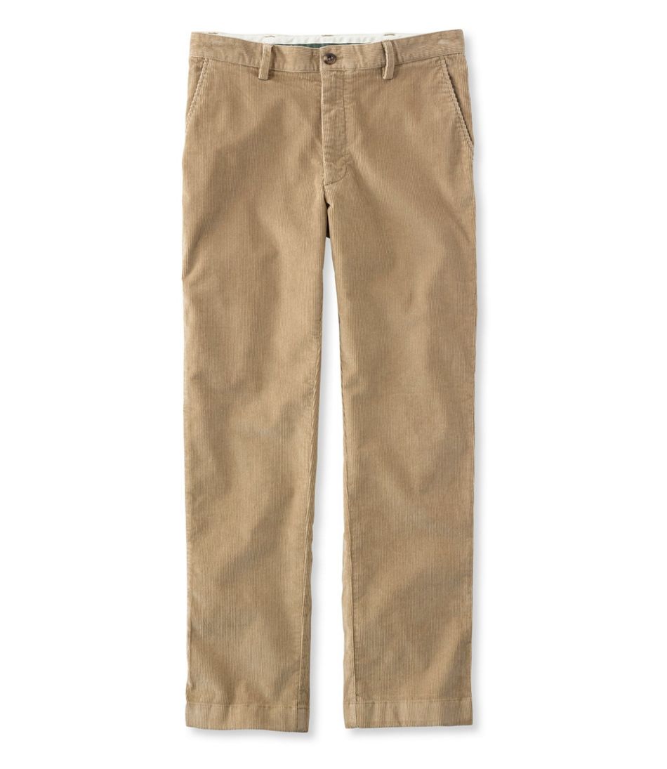 L.L.BeanMen's Stretch Country Corduroy Pants, Classic Fit, Plain Front