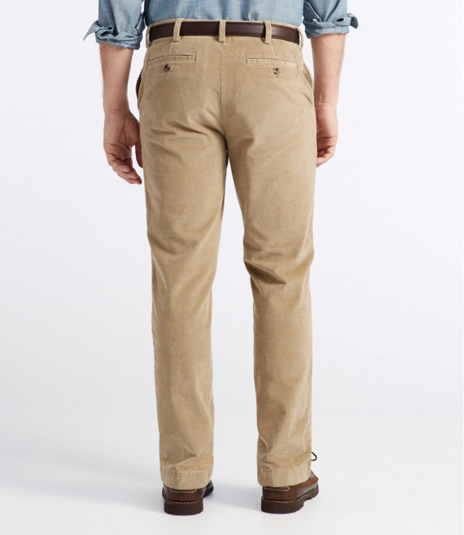 L.L.BeanMen's Stretch Country Corduroy Pants, Classic Fit, Plain Front