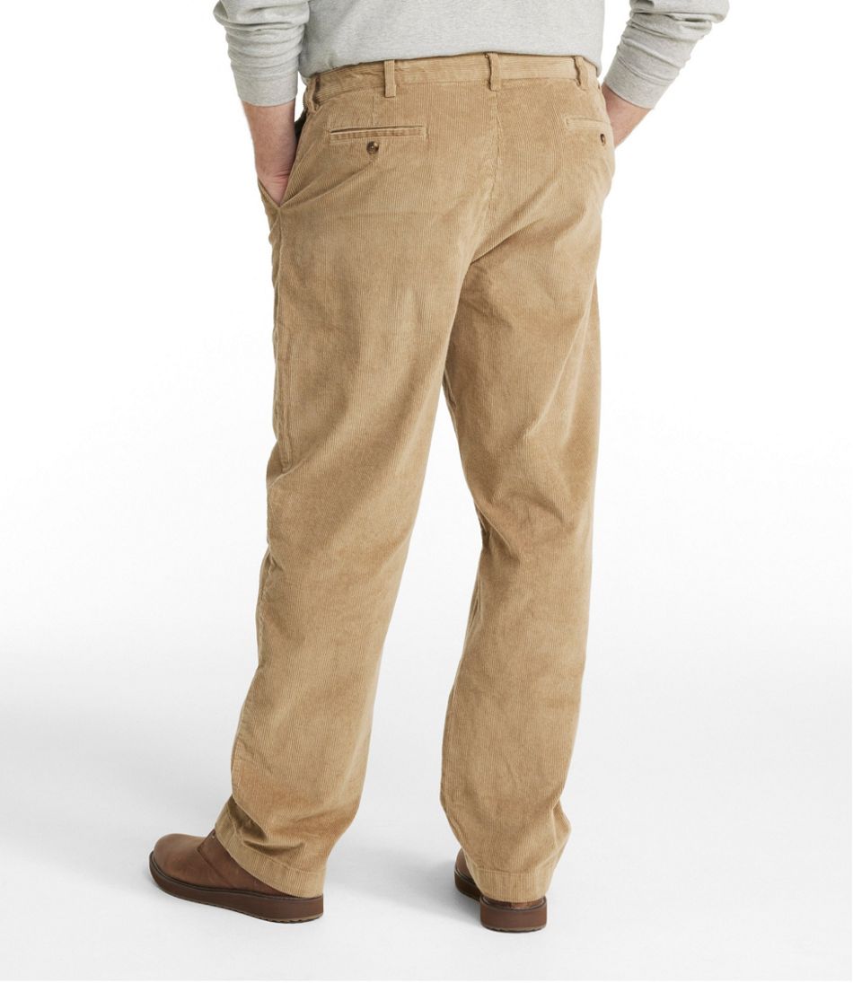 L.L.BeanMen's Stretch Country Corduroy Pants, Classic Fit, Plain Front