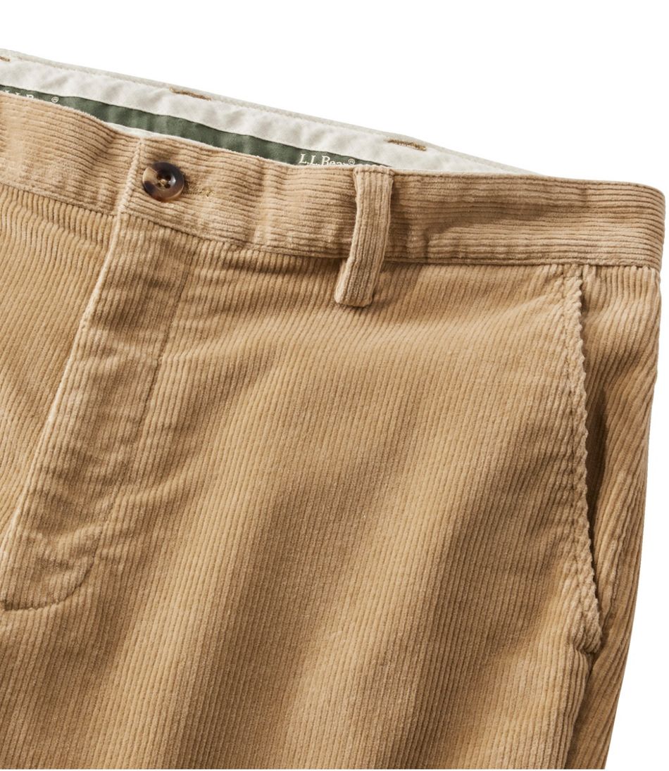 L.L.BeanMen's Stretch Country Corduroy Pants, Classic Fit, Plain Front
